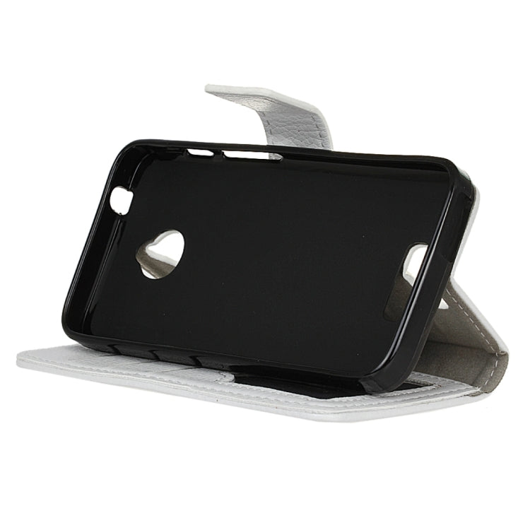 For Alcatel Dawn / 5027 / Acquire / Streak / Ideal Litchi Texture Horizontal Flip Leather Case with Holder & Card Slots & Wallet & Photo Frame