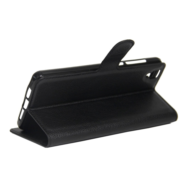 For BLUBOO Maya Litchi Texture Horizontal Flip Leather Case with Holder & Card Slots & Wallet