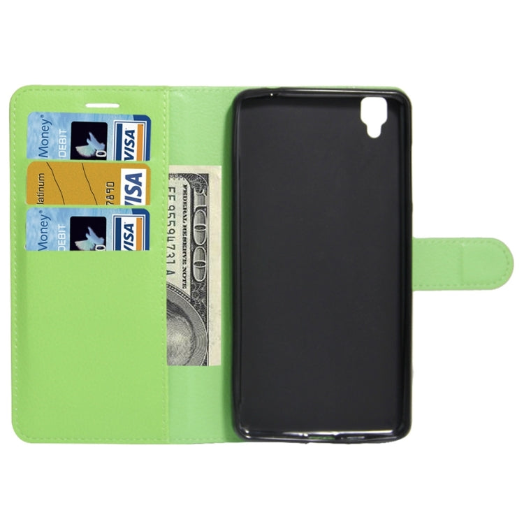 For BLUBOO Maya Litchi Texture Horizontal Flip Leather Case with Holder & Card Slots & Wallet
