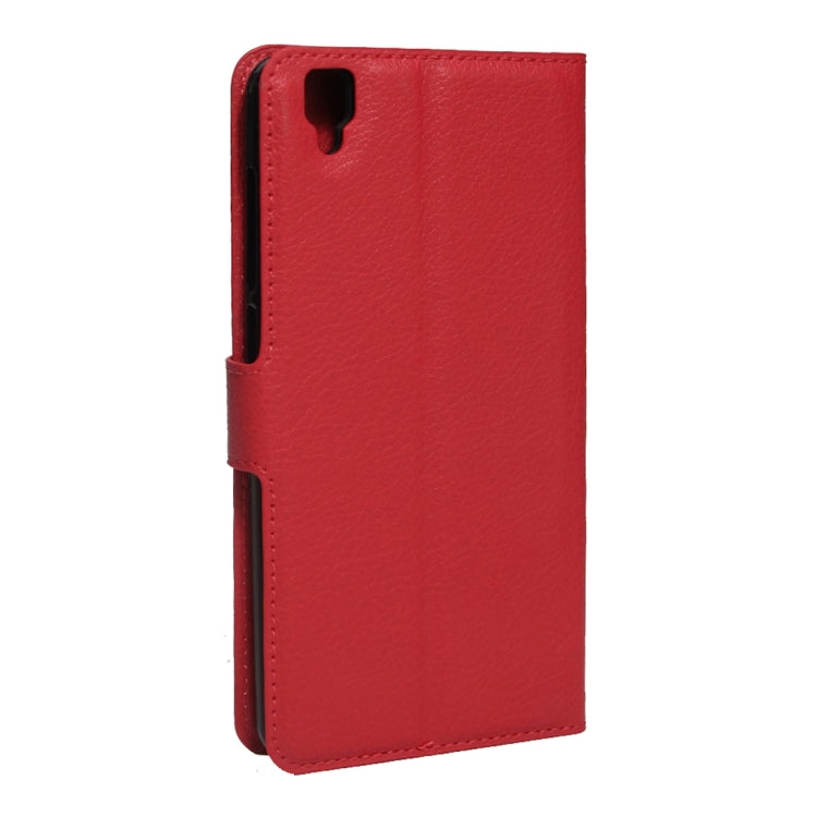 For BLUBOO Maya Litchi Texture Horizontal Flip Leather Case with Holder & Card Slots & Wallet