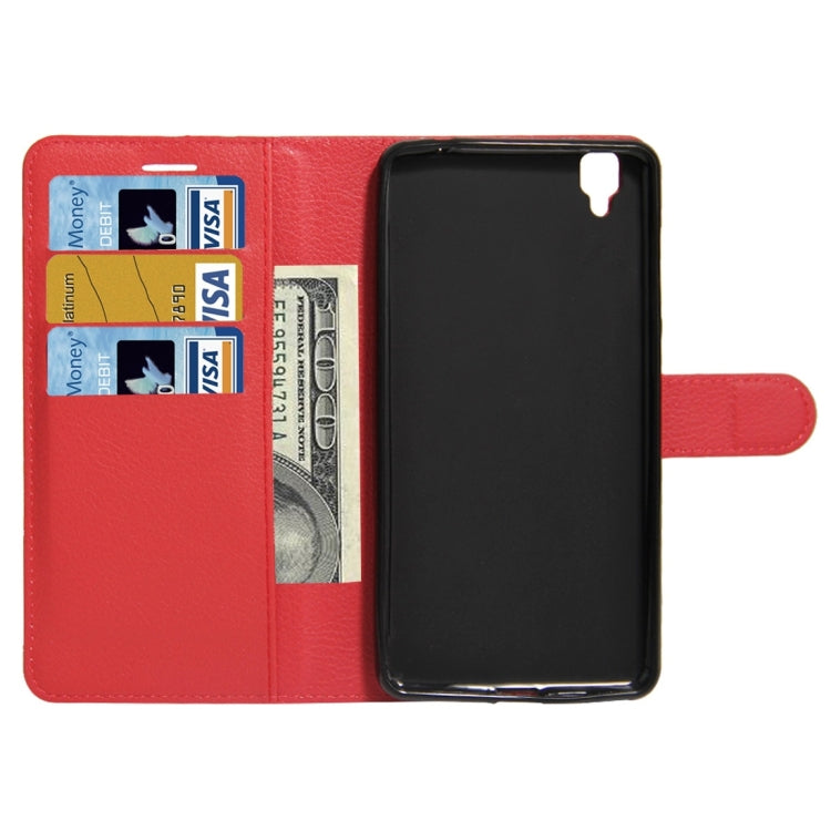 For BLUBOO Maya Litchi Texture Horizontal Flip Leather Case with Holder & Card Slots & Wallet