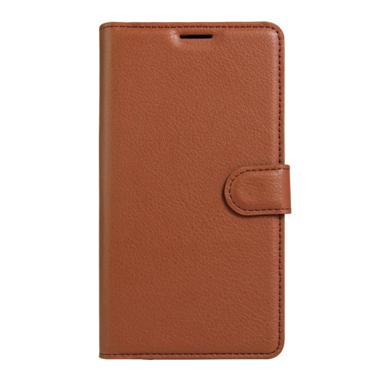 For BLUBOO Maya Litchi Texture Horizontal Flip Leather Case with Holder & Card Slots & Wallet