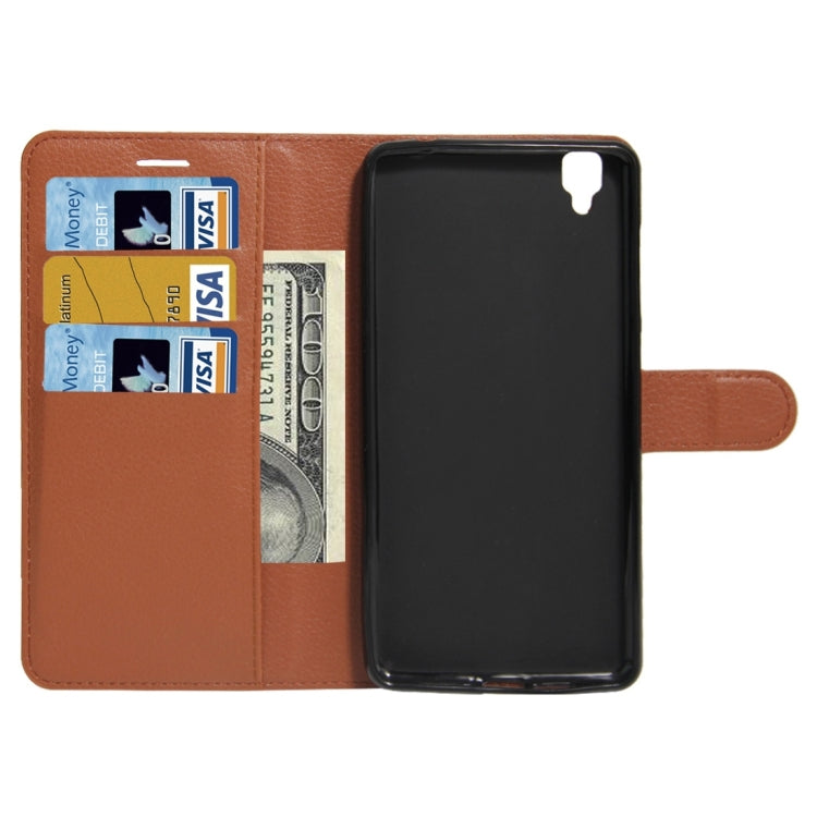 For BLUBOO Maya Litchi Texture Horizontal Flip Leather Case with Holder & Card Slots & Wallet