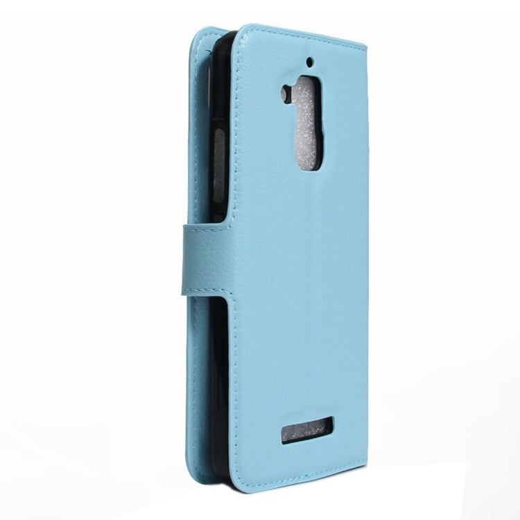 For ASUS Zenfone Pegasus 3 Litchi Texture Horizontal Flip Leather Case with Holder & Card Slots & Wallet