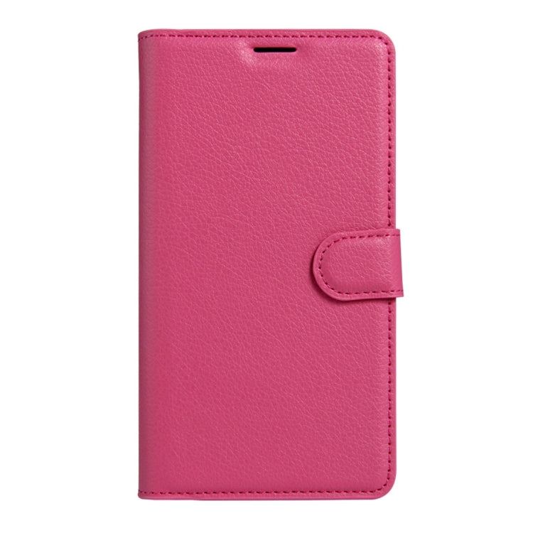 For ASUS Zenfone Pegasus 3 Litchi Texture Horizontal Flip Leather Case with Holder & Card Slots & Wallet