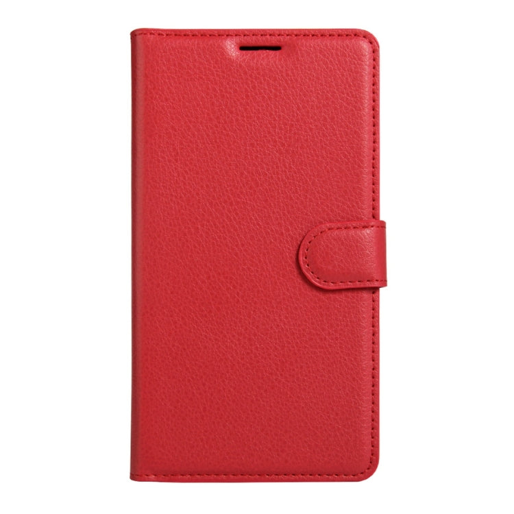 For ASUS Zenfone Pegasus 3 Litchi Texture Horizontal Flip Leather Case with Holder & Card Slots & Wallet