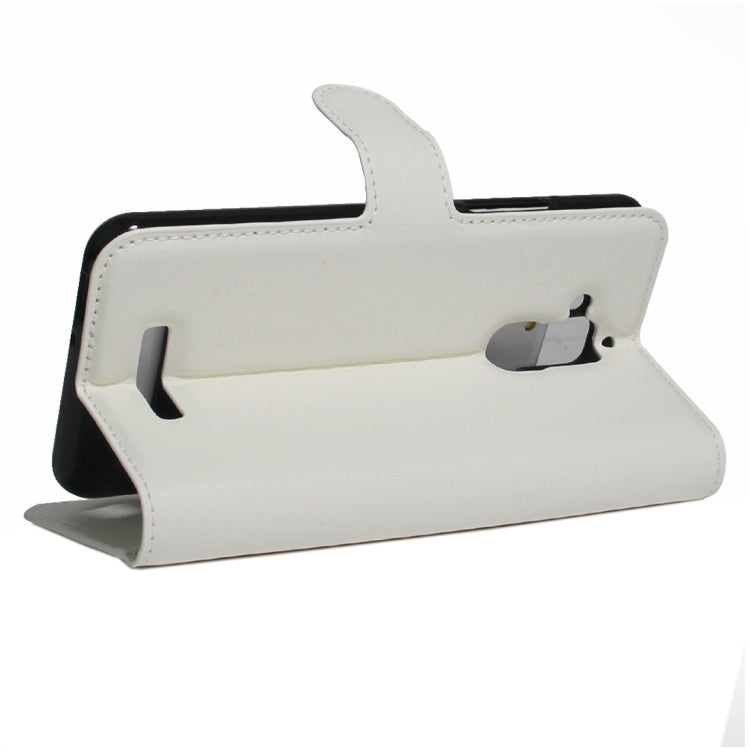 For ASUS Zenfone Pegasus 3 Litchi Texture Horizontal Flip Leather Case with Holder & Card Slots & Wallet