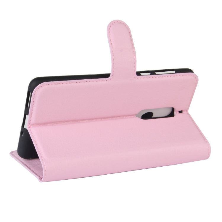 For Nokia 5 Litchi Texture Horizontal Flip Leather Case with Holder & Card Slots & Wallet