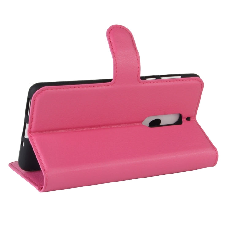 For Nokia 5 Litchi Texture Horizontal Flip Leather Case with Holder & Card Slots & Wallet