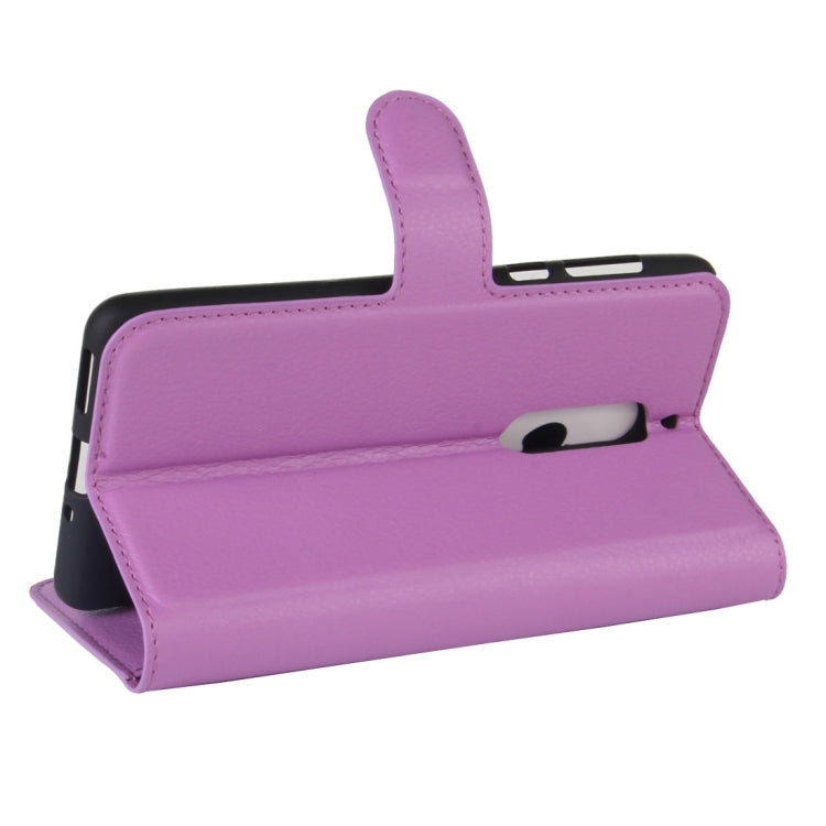 For Nokia 5 Litchi Texture Horizontal Flip Leather Case with Holder & Card Slots & Wallet