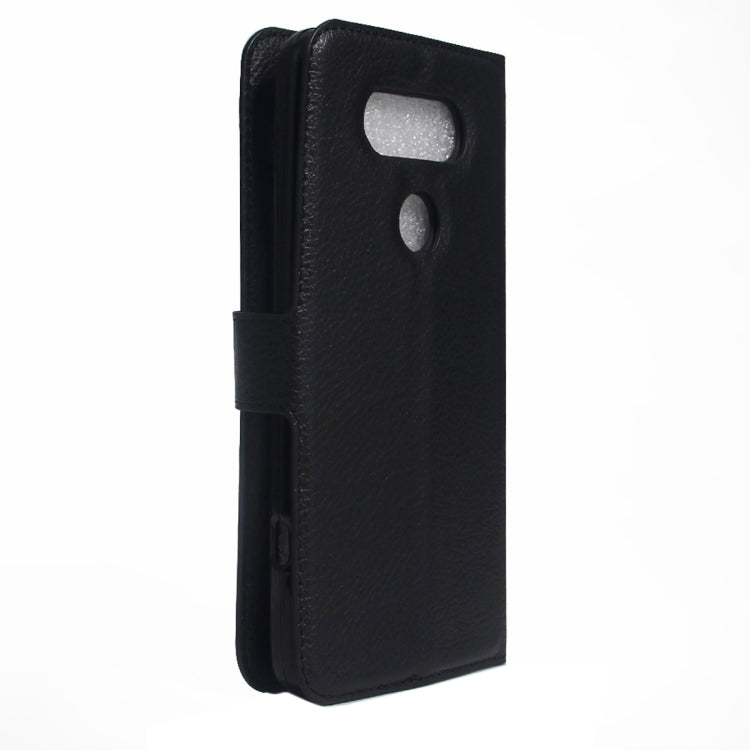 For LG V20 Litchi Texture Horizontal Flip Leather Case with Holder & Card Slots & Wallet