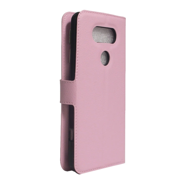 For LG V20 Litchi Texture Horizontal Flip Leather Case with Holder & Card Slots & Wallet