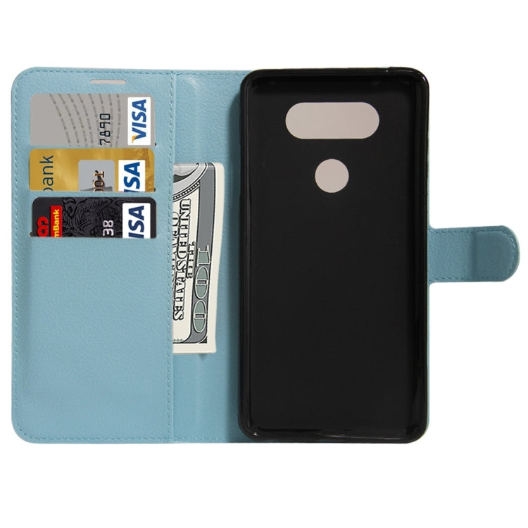 For LG V20 Litchi Texture Horizontal Flip Leather Case with Holder & Card Slots & Wallet