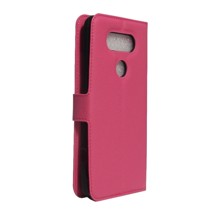 For LG V20 Litchi Texture Horizontal Flip Leather Case with Holder & Card Slots & Wallet