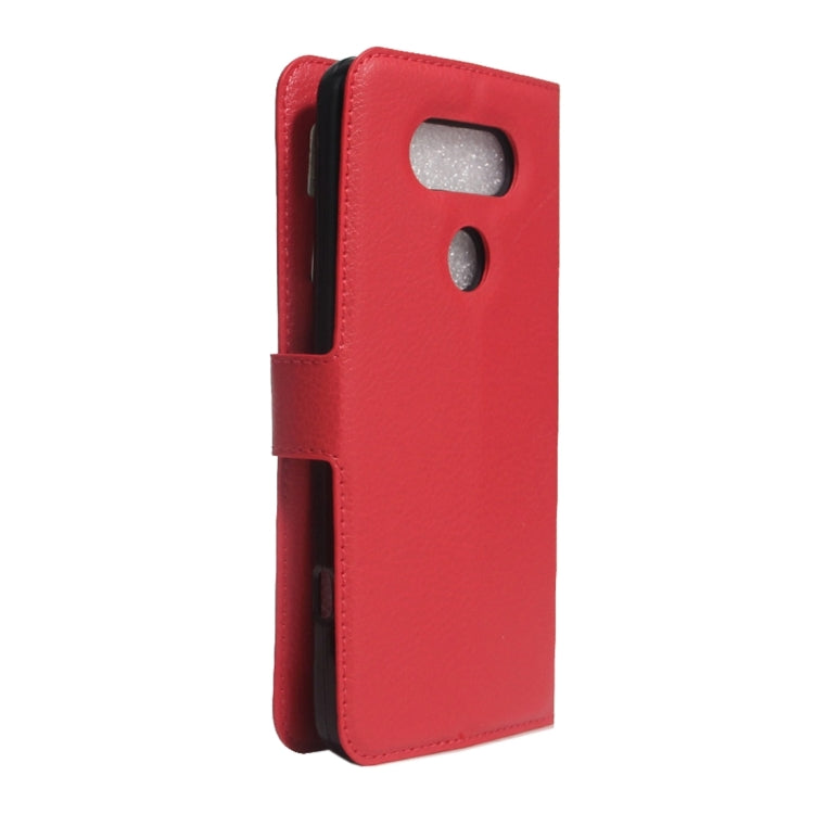 For LG V20 Litchi Texture Horizontal Flip Leather Case with Holder & Card Slots & Wallet