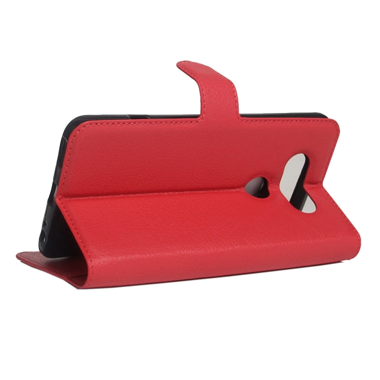 For LG V20 Litchi Texture Horizontal Flip Leather Case with Holder & Card Slots & Wallet