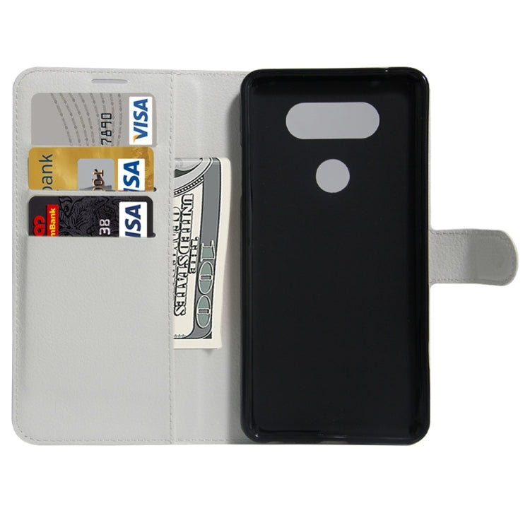 For LG V20 Litchi Texture Horizontal Flip Leather Case with Holder & Card Slots & Wallet