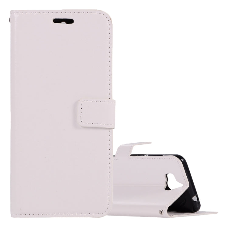 For Huawei Y5 (2017) Crazy Horse Texture Horizontal Flip Leather Case with Holder & Card Slots & Wallet & Photo Frame