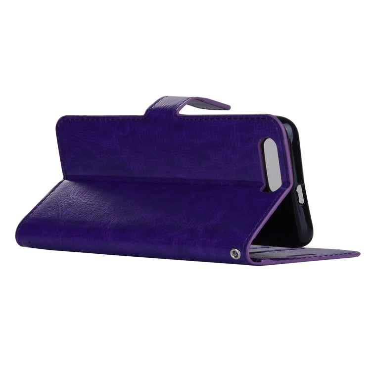 For Huawei Honor 9 Crazy Horse Texture Horizontal Flip Leather Case with Holder & Card Slots & Wallet & Photo Frame