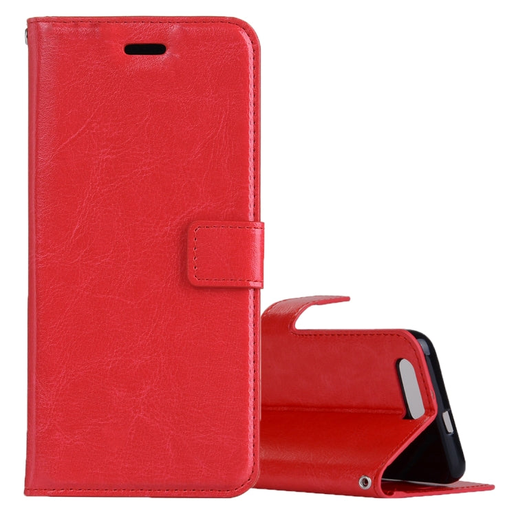 For Huawei Honor 9 Crazy Horse Texture Horizontal Flip Leather Case with Holder & Card Slots & Wallet & Photo Frame