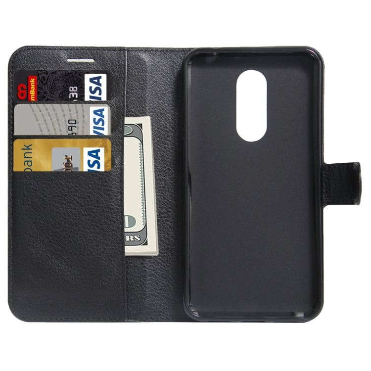 For Motorola Moto M Litchi Texture Horizontal Flip Leather Case with Holder & Card Slots & Wallet