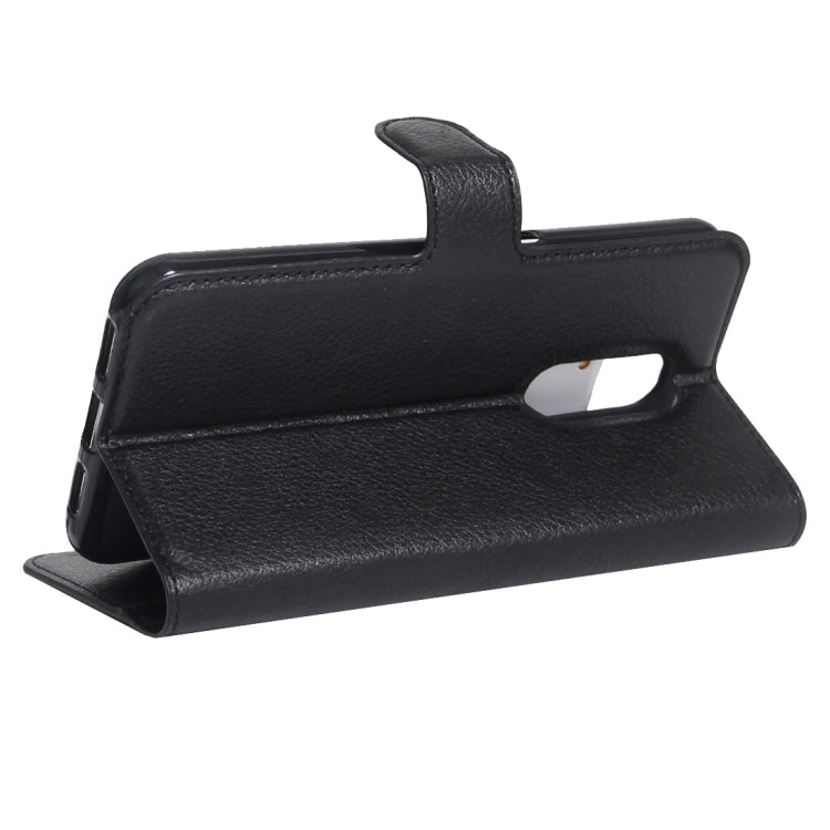 For Motorola Moto M Litchi Texture Horizontal Flip Leather Case with Holder & Card Slots & Wallet