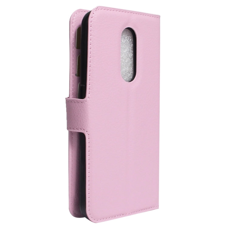 For Motorola Moto M Litchi Texture Horizontal Flip Leather Case with Holder & Card Slots & Wallet