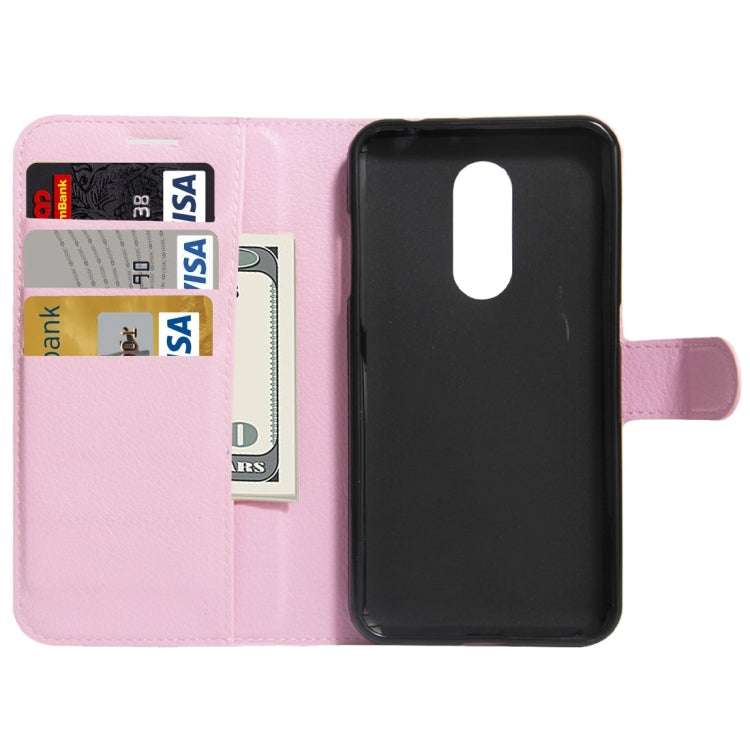 For Motorola Moto M Litchi Texture Horizontal Flip Leather Case with Holder & Card Slots & Wallet