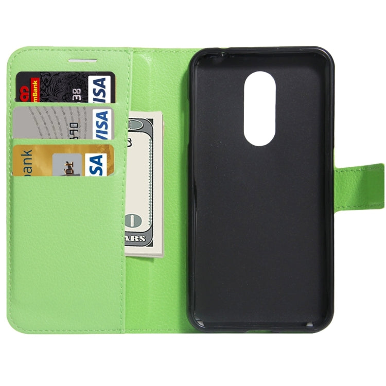 For Motorola Moto M Litchi Texture Horizontal Flip Leather Case with Holder & Card Slots & Wallet