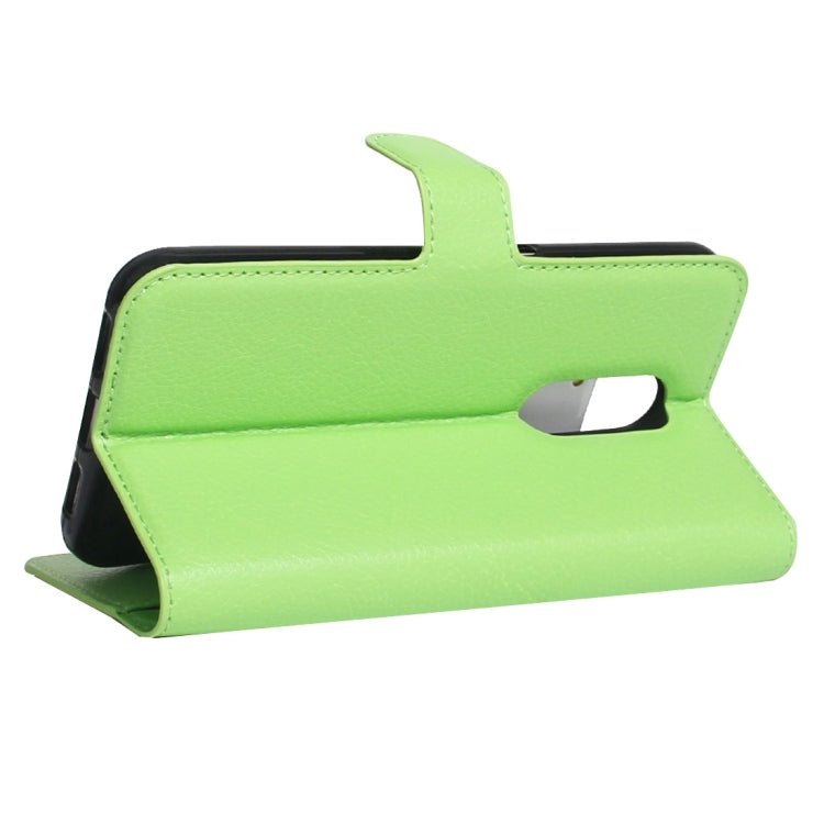 For Motorola Moto M Litchi Texture Horizontal Flip Leather Case with Holder & Card Slots & Wallet