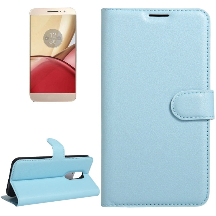 For Motorola Moto M Litchi Texture Horizontal Flip Leather Case with Holder & Card Slots & Wallet