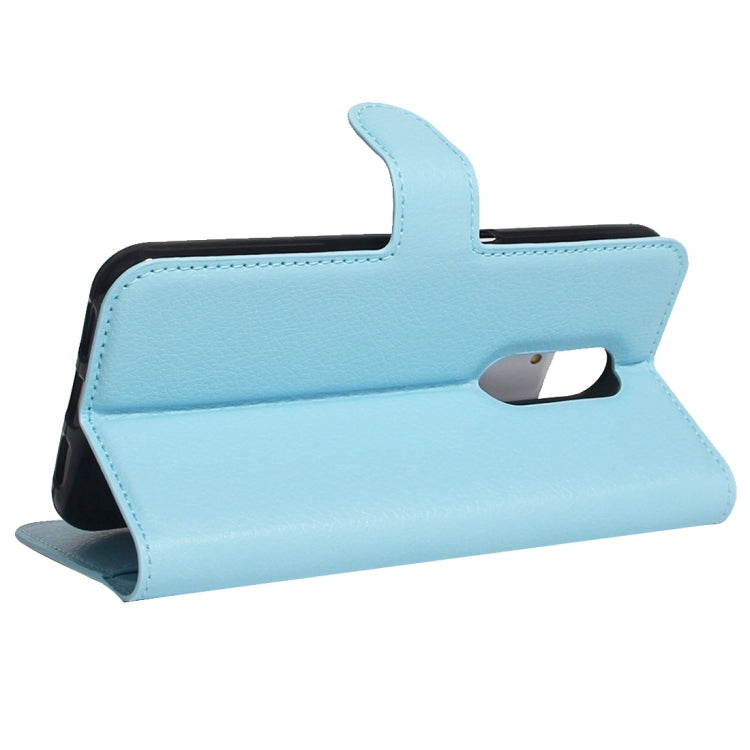 For Motorola Moto M Litchi Texture Horizontal Flip Leather Case with Holder & Card Slots & Wallet