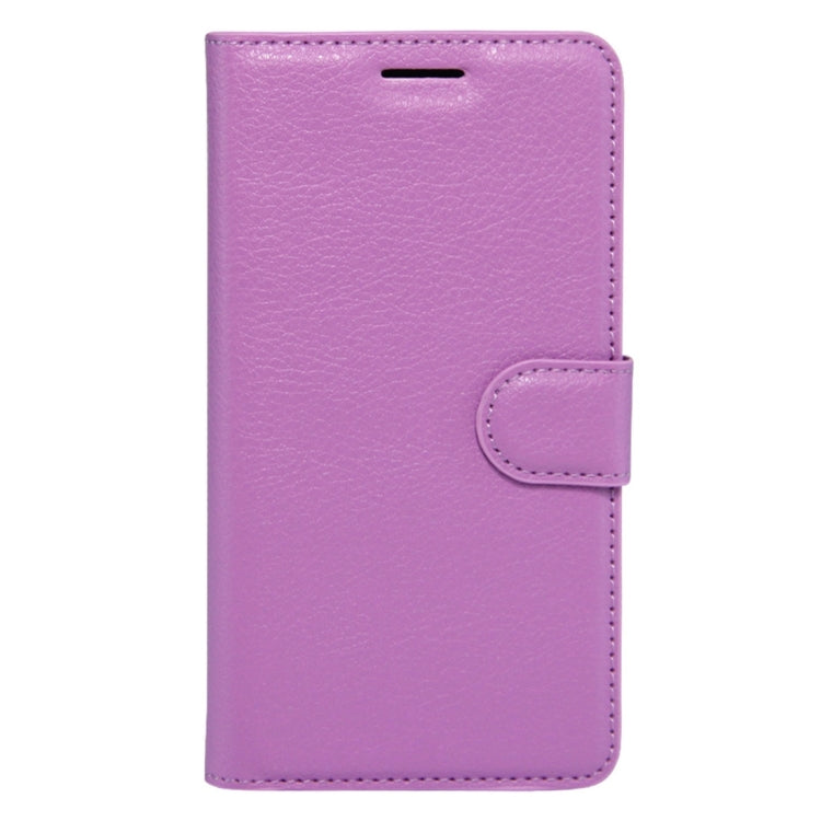 For Motorola Moto M Litchi Texture Horizontal Flip Leather Case with Holder & Card Slots & Wallet