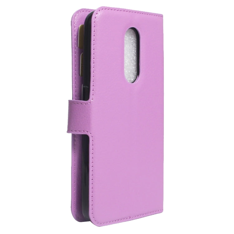 For Motorola Moto M Litchi Texture Horizontal Flip Leather Case with Holder & Card Slots & Wallet