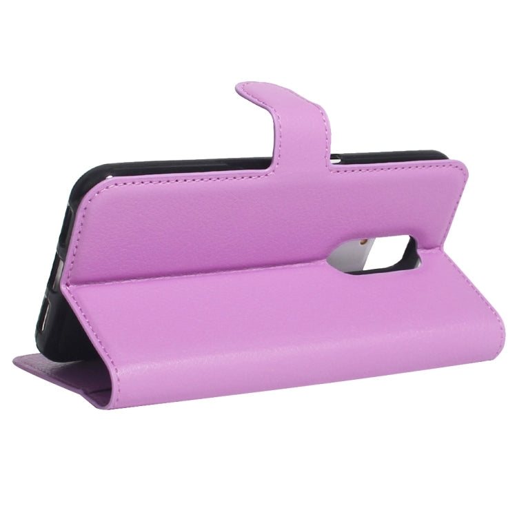 For Motorola Moto M Litchi Texture Horizontal Flip Leather Case with Holder & Card Slots & Wallet