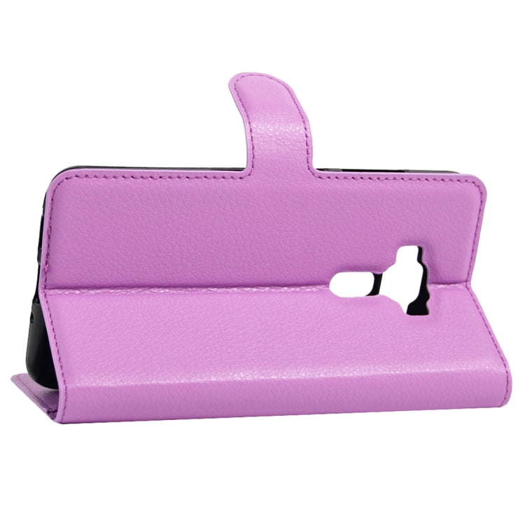 For Asus ZenFone 3 Deluxe ZS550KL Litchi Texture Horizontal Flip Leather Case with Holder & Card Slots & Wallet