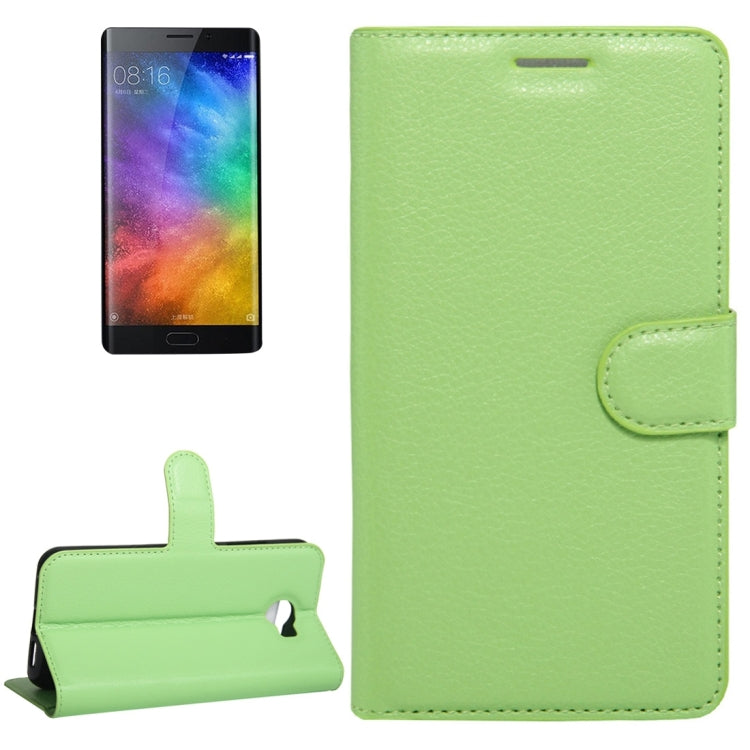 For Xiaomi Note 2 Litchi Texture Horizontal Flip Leather Case with Holder & Card Slots & Wallet