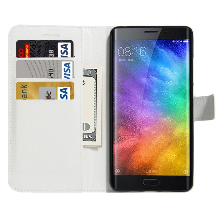For Xiaomi Note 2 Litchi Texture Horizontal Flip Leather Case with Holder & Card Slots & Wallet