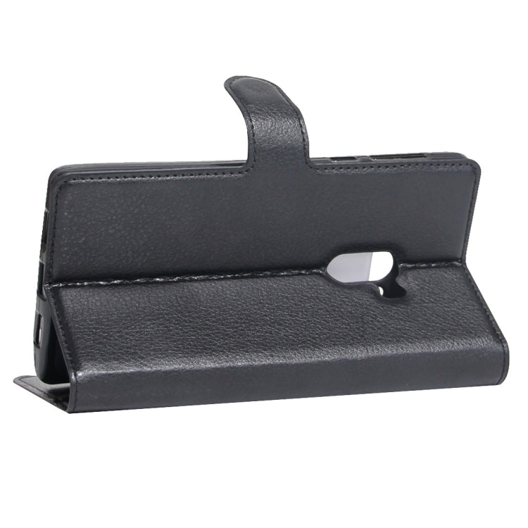 For Xiaomi MIX Litchi Texture Horizontal Flip Leather Case with Holder & Card Slots & Wallet