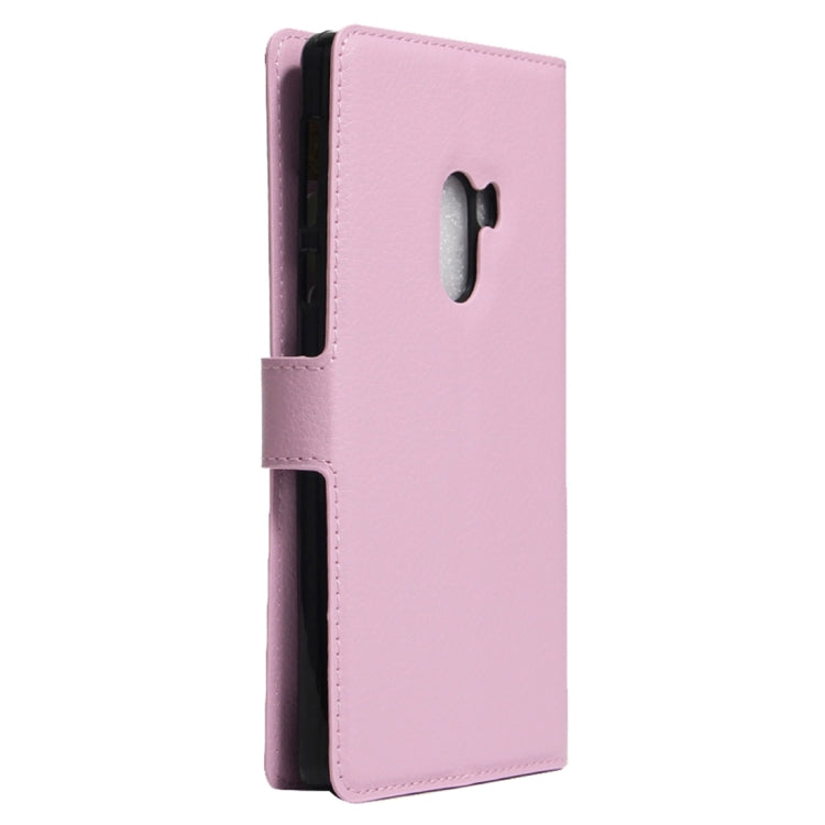 For Xiaomi MIX Litchi Texture Horizontal Flip Leather Case with Holder & Card Slots & Wallet