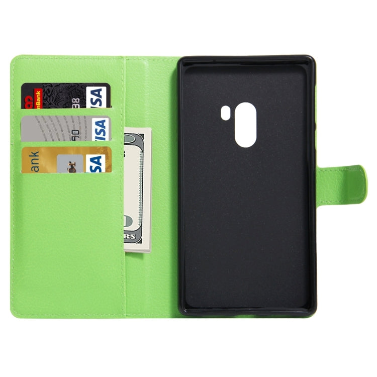For Xiaomi MIX Litchi Texture Horizontal Flip Leather Case with Holder & Card Slots & Wallet