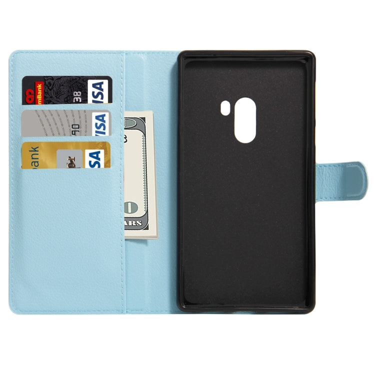 For Xiaomi MIX Litchi Texture Horizontal Flip Leather Case with Holder & Card Slots & Wallet