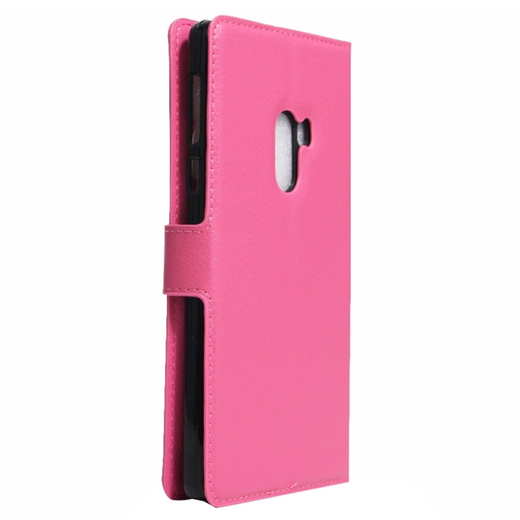 For Xiaomi MIX Litchi Texture Horizontal Flip Leather Case with Holder & Card Slots & Wallet