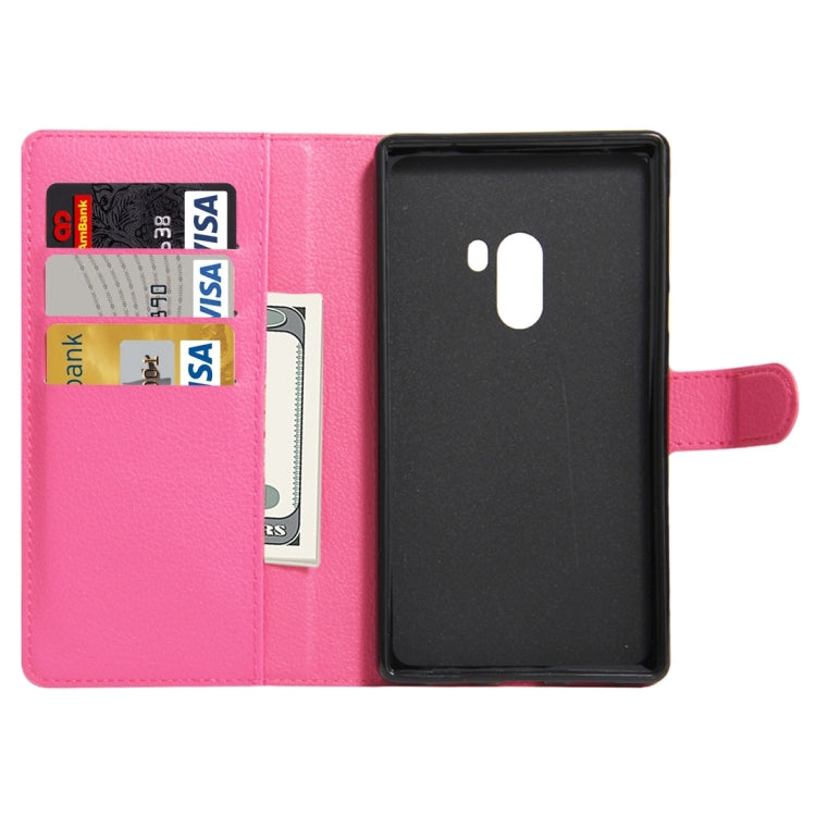 For Xiaomi MIX Litchi Texture Horizontal Flip Leather Case with Holder & Card Slots & Wallet