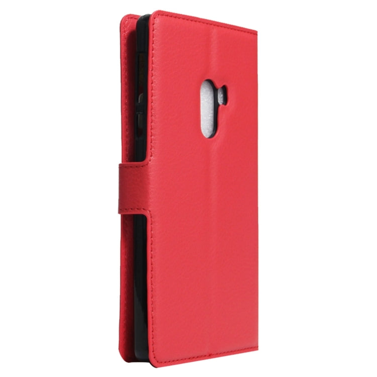 For Xiaomi MIX Litchi Texture Horizontal Flip Leather Case with Holder & Card Slots & Wallet