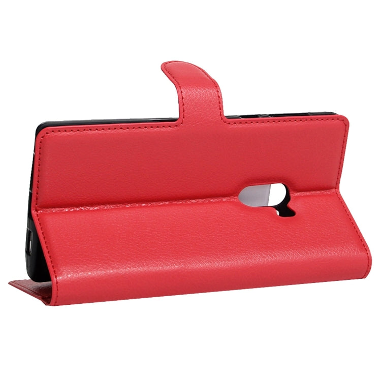 For Xiaomi MIX Litchi Texture Horizontal Flip Leather Case with Holder & Card Slots & Wallet