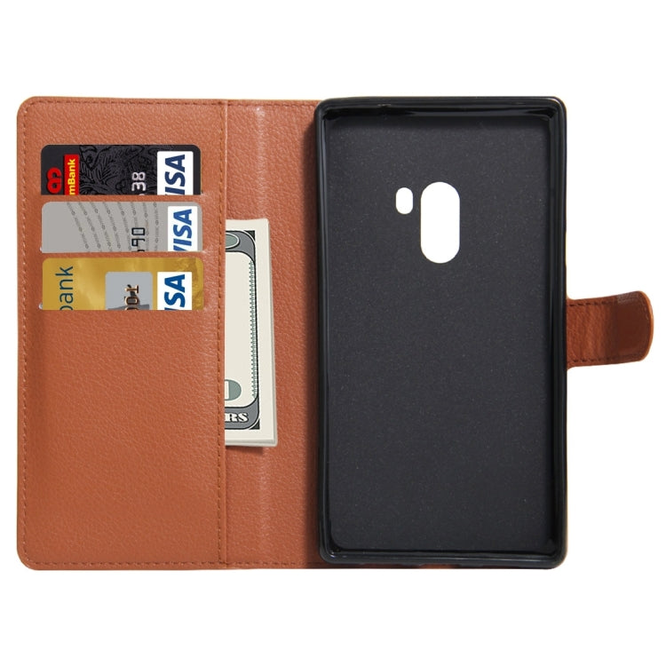 For Xiaomi MIX Litchi Texture Horizontal Flip Leather Case with Holder & Card Slots & Wallet