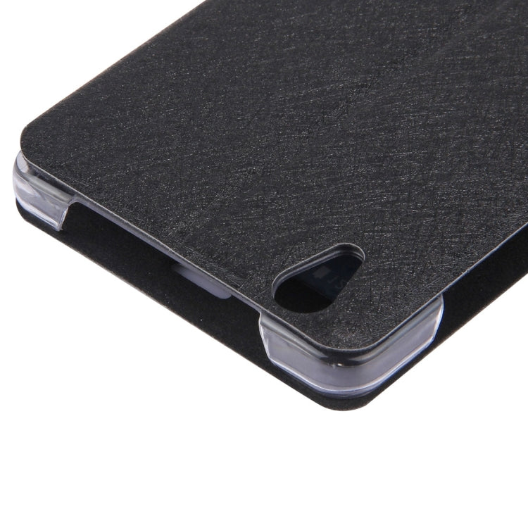 For Blackview A8 (MPH1001) Horizontal Flip Leather Case with Call Display ID & Holder