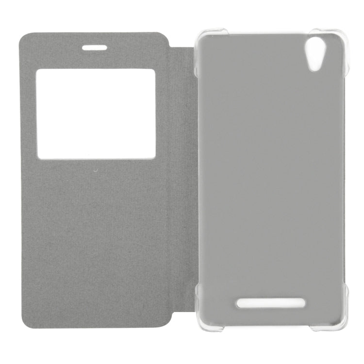 For Blackview A8 (MPH1001) Horizontal Flip Leather Case with Call Display ID & Holder