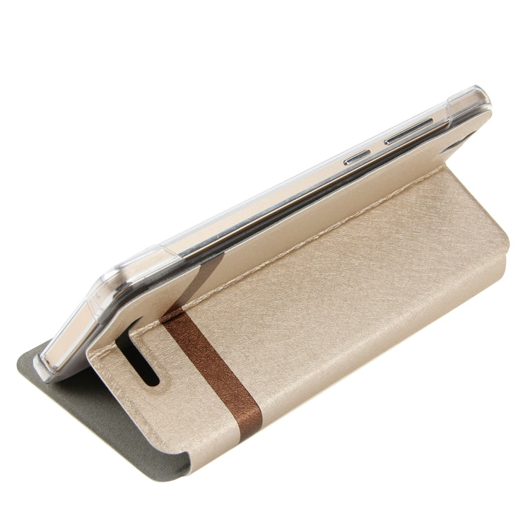 For Blackview A8 (MPH1001) Horizontal Flip Leather Case with Call Display ID & Holder